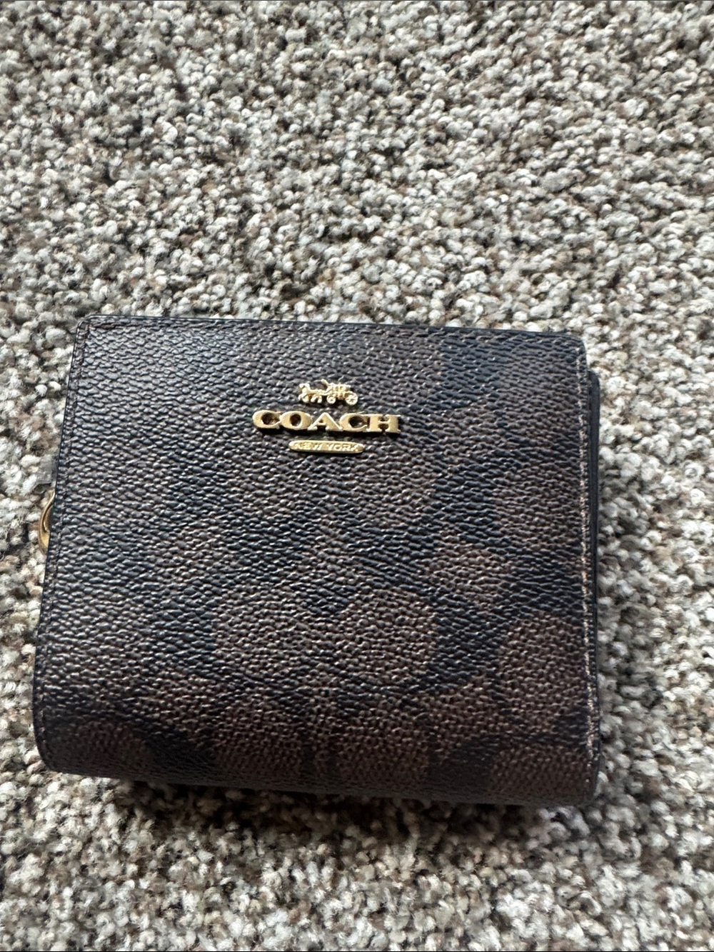 Women's small Coach wallet